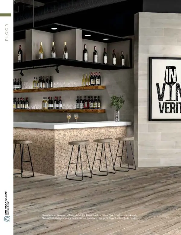 WD17 Waterwood Classic Oak   8x40 Porcelain Wood Tile - Image 3