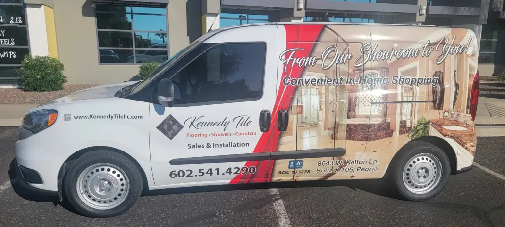 Kennedy Tile Sales Van