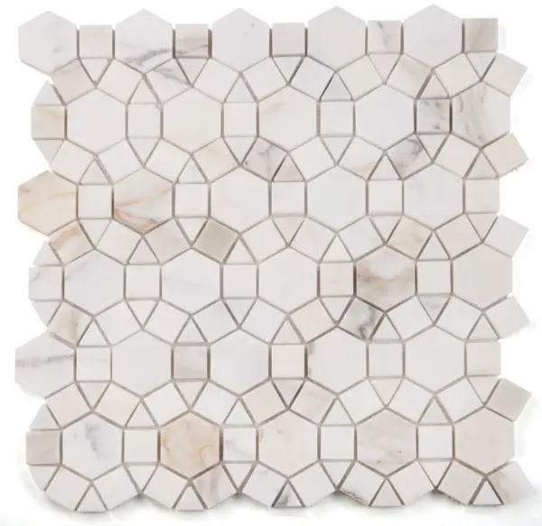 Elysium Aether Calacatta Polished 11.5 x 12