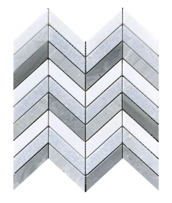 Elysium Chevron Deep Ocean 10.75 x 12.25