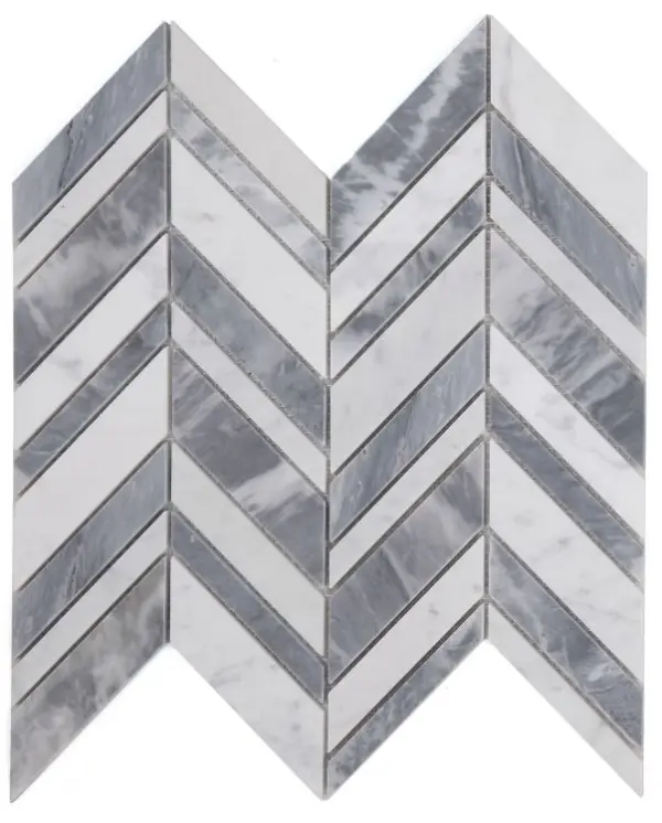 Elysium Chevron Shadow Lava 11.75 x 12