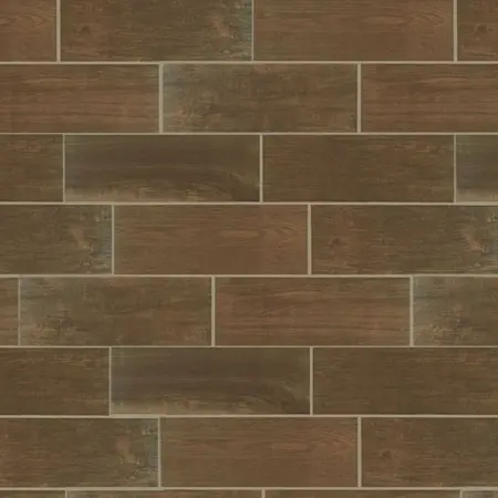 EM04 Brown 7x20 Wood Tile