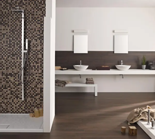 Marazzi M7W5 Treverk Wenge 6x48 Porcelain Wood Tile Scene