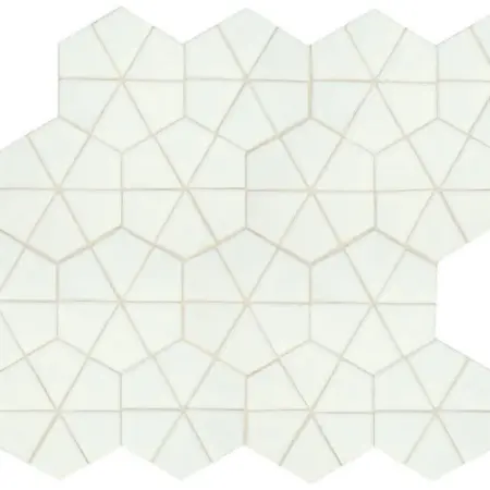 Dal Tile Revalia Remix Kaleidoscope White
