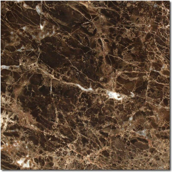 Dal Tile M725 Emperador Dark 18x18 Polished Natural Marble