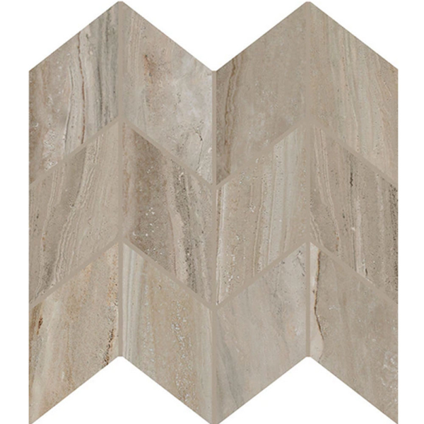 Dal Tile Famed Chevron Luxe