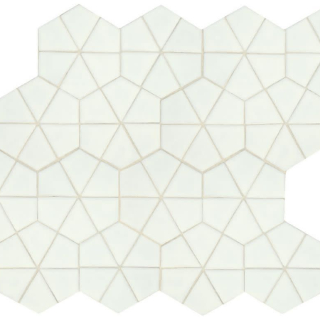 Dal Tile Revalia Remix Kaleidoscope White