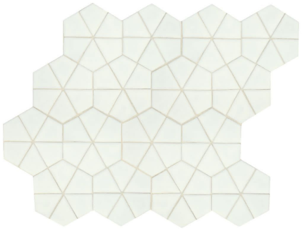 Dal Tile Revalia Remix Kaleidoscope White