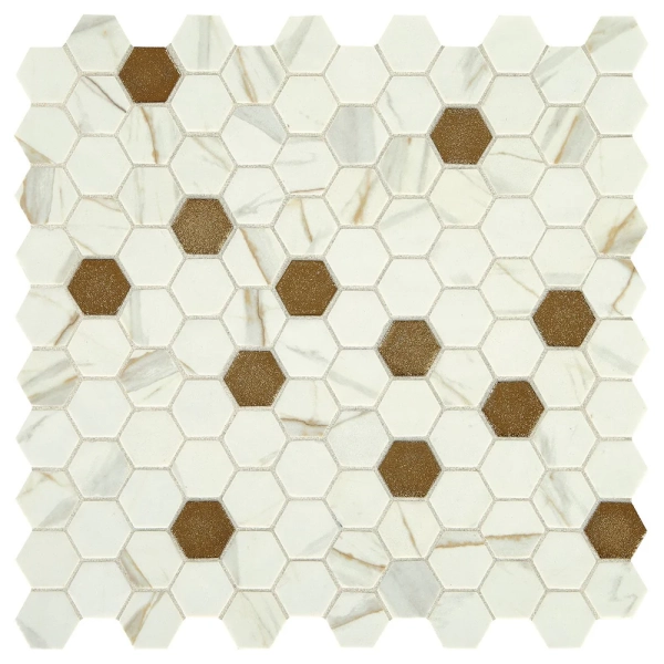 Dal Tile Uptown Glass Posh Chiffon