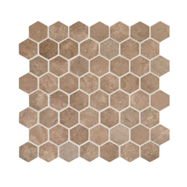 Dal Tile Vintage Hex Legacy Sepia