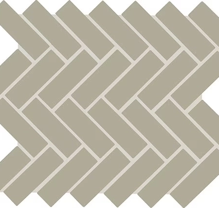 Dal Tile Color Wheel Herringbone Architectural Gray Matte