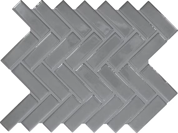 Dal Tile Color Wheel Herringbone Matte Suede Gray