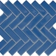 Dal Tile Color Wheel Herringbone Sea Breeze