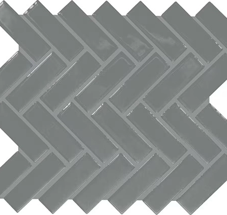 Dal Tile Color Wheel Herringbone Suede Gray