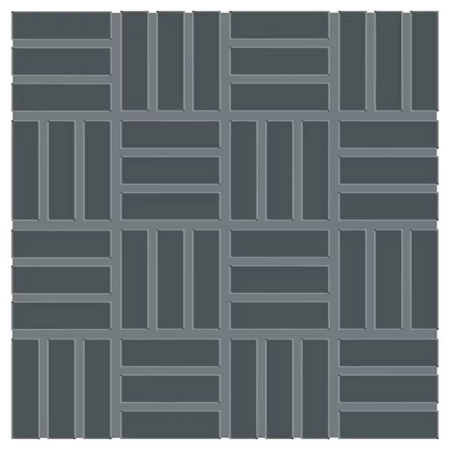 Dal Tile Color Wheel Lattice Weave Chalkboard