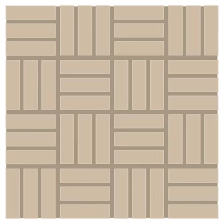 Dal Tile Color Wheel Lattice Weave Urban Putty