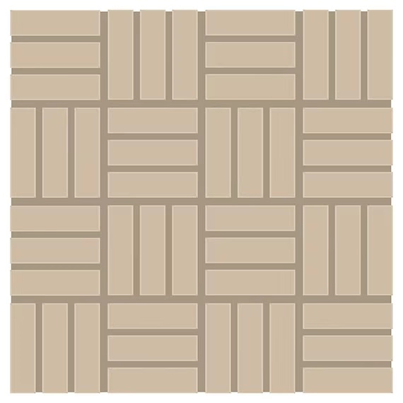 Dal Tile Color Wheel Lattice Weave Urban Putty
