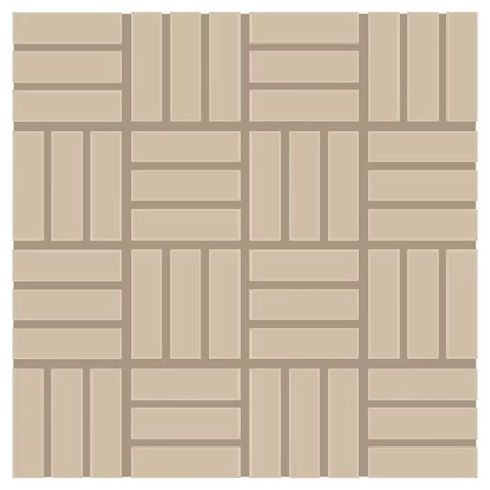 Dal Tile Color Wheel Lattice Weave Urban Putty Matte