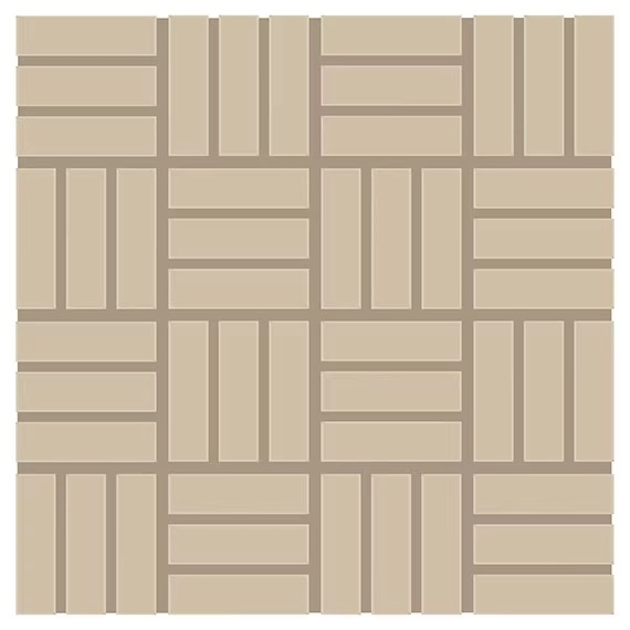 Dal Tile Color Wheel Lattice Weave Urban Putty Matte