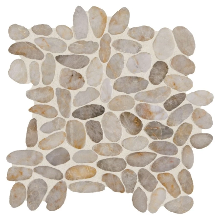 Dal Tile Decorative Accents River Pebble Creamy Sand