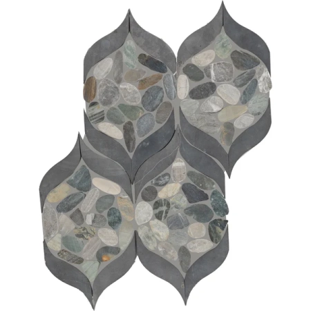 Dal Tile Pebble Oasis Petal Pebble Coastal